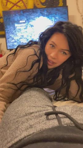 Brunette MILF OnlyFans clip