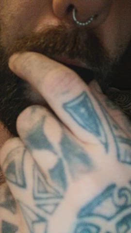 butt plug saliva tongue fetish clip