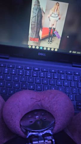 ballplay balls chastity clip