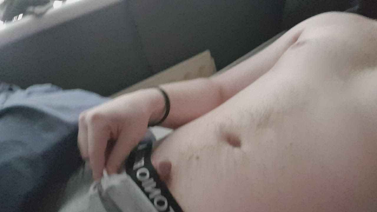 He comes out & you get on