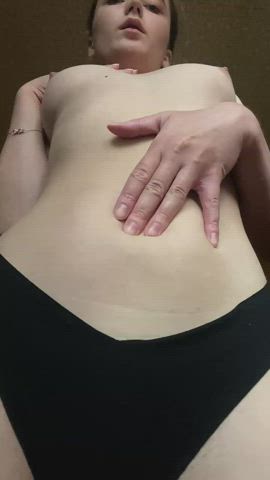 masturbating panties small nipples small tits tits clip