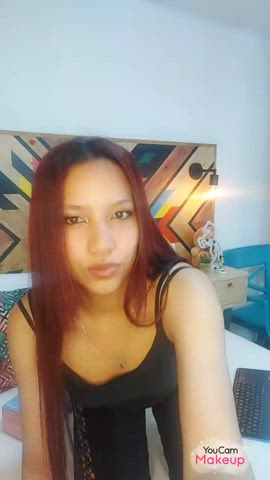 amateur brunette ebony latina webcam clip