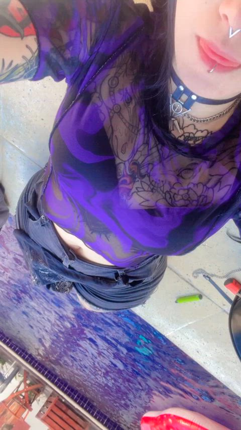 striptease tattooed teen clip