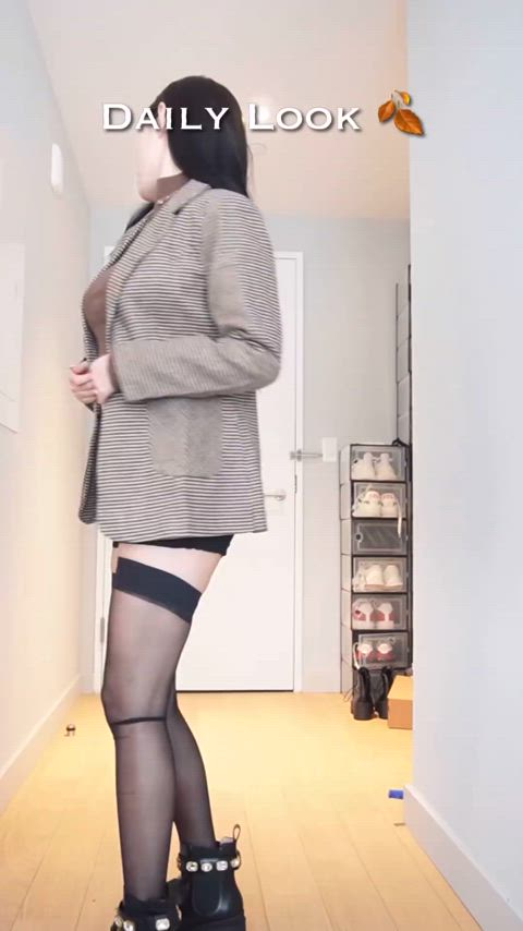 korean solo stockings clip