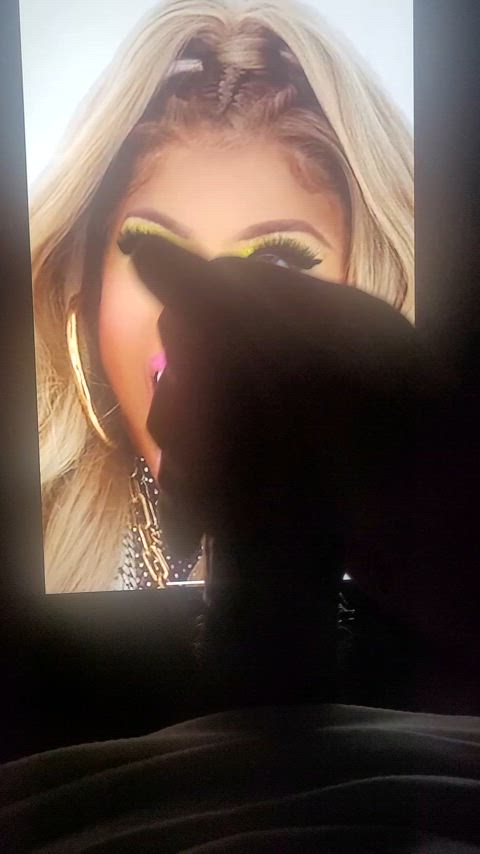 nicki minaj tongue fetish tribute clip