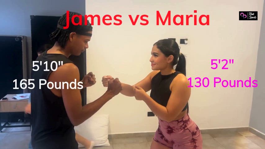 femdom fetish mixed wrestling clip