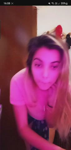 Latina Nipple TikTok clip