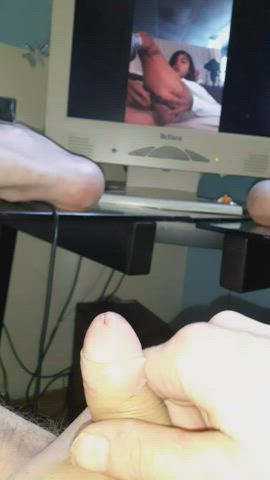 Cock Cum Masturbating clip