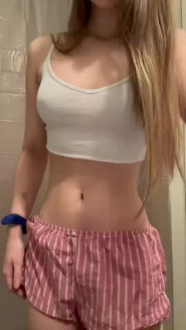 strip teen titty drop clip