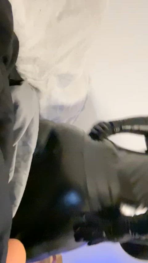 amateur bbw big ass chubby curvy femdom latex latex gloves latina tease clip