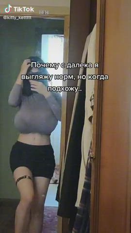 big tits boobs tiktok tits clip