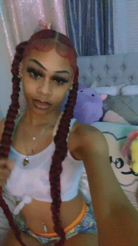 ebony teen tiktok clip