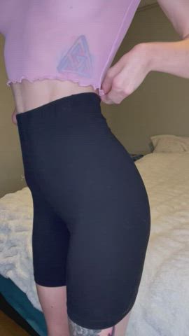 blonde small tits tits petite clip