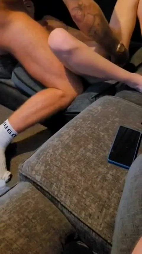 foreplay hotwife threesome clip