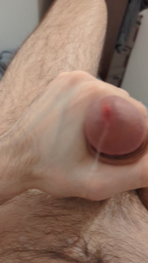 cumshot ejaculation hairy masturbating nsfw clip