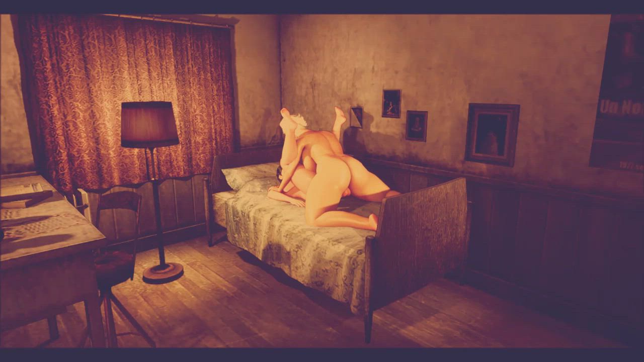 3D Futanari clip