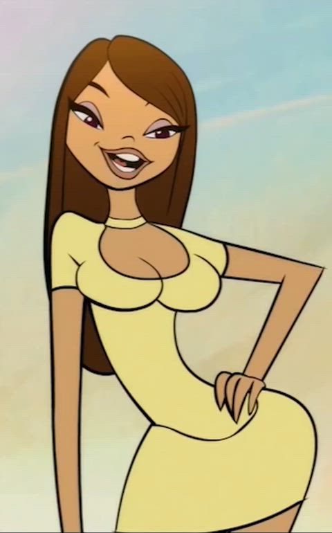 brunette model skinny slut tease clip