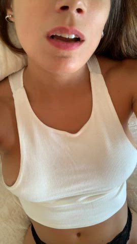 Play with my Tits Daddy.. What do you think?