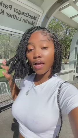 ebony teen tiktok clip