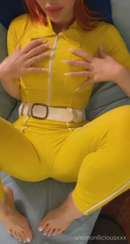 Big Tits Cosplay Redhead clip