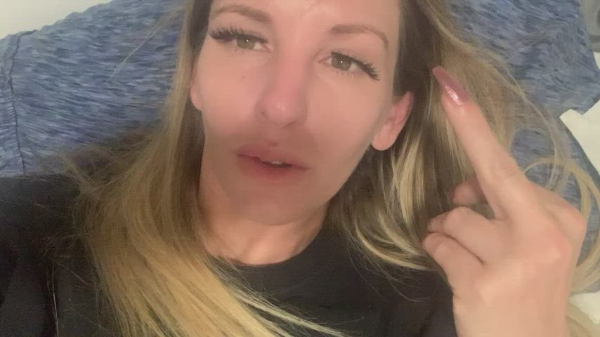 Femdom MILF Spit clip