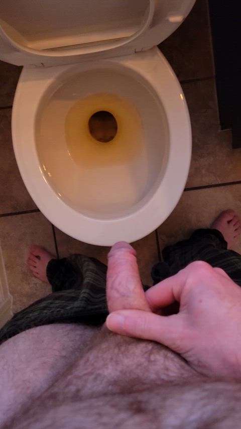 cock piss uncircumcised clip