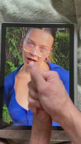 cumshot tits tribute clip