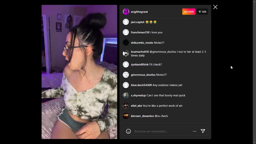 amateur ass asshole brunette camel toe cute latina clip
