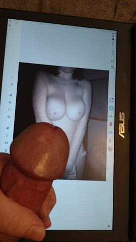 boobs cumshot tribute clip