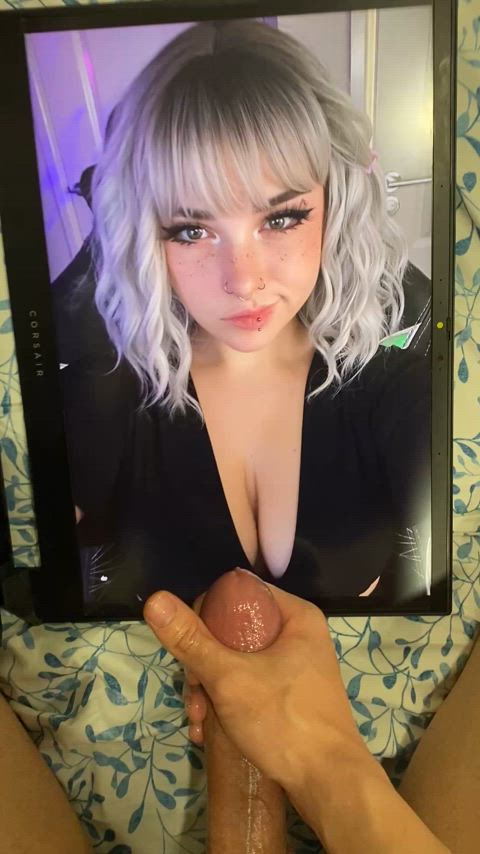 cum cumshot tribbing tribute clip