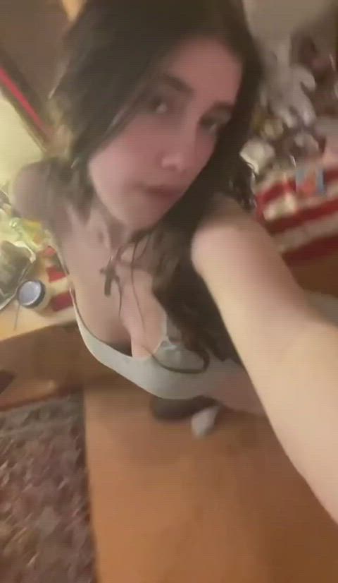 big tits natural tits teen clip