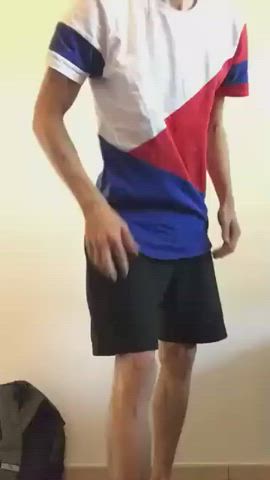 abs big dick teasing twink clip