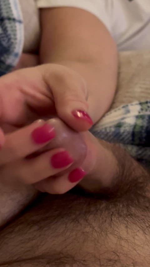 handjob hotwife milf wife clip