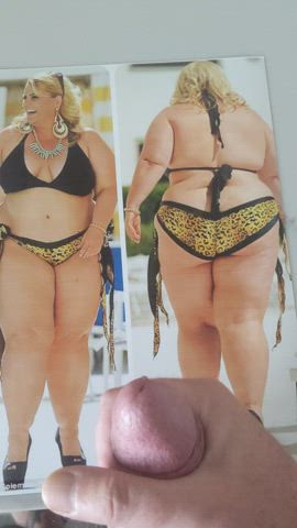 BBW Cumshot Tribute clip