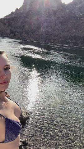 big tits blonde boobs teen clip