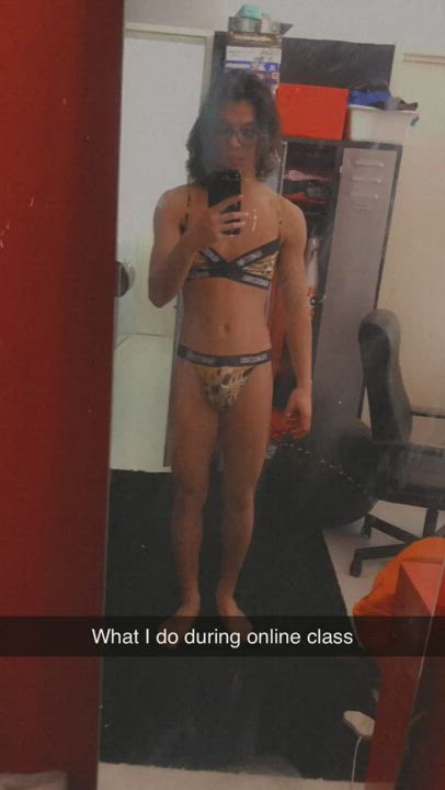 crossdressing deepthroat dildo sissy clip