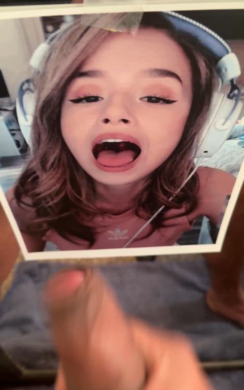 celebrity cum cum in mouth cumshot facial tribute clip