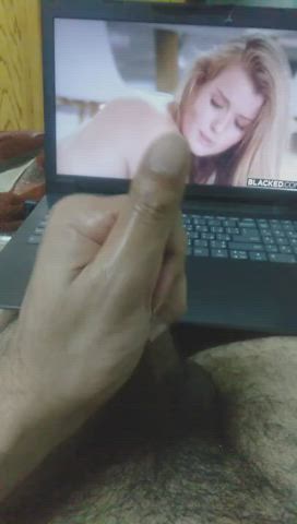 BBC Fetish Interracial Jerk Off WatchingPorn clip