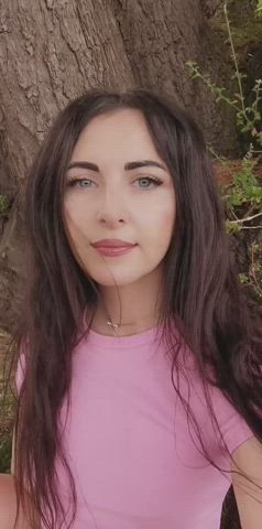 brunette cute petite clip