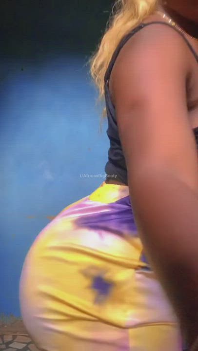 african big ass booty clip