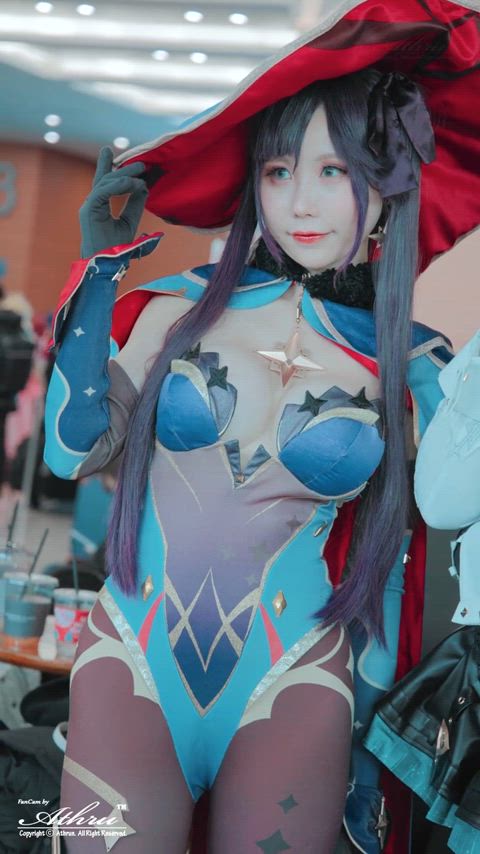 asian chinese cosplay clip