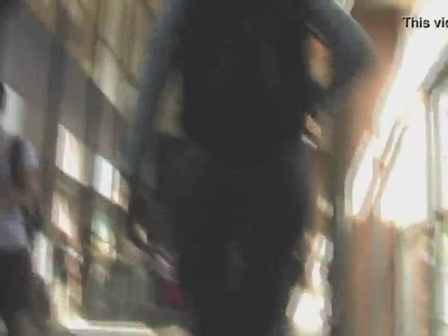 candid ebony jeans non-nude voyeur clip