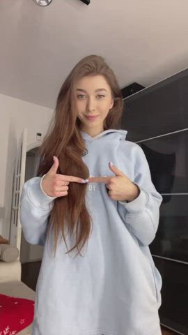 Perfect boobs for older guys ππ