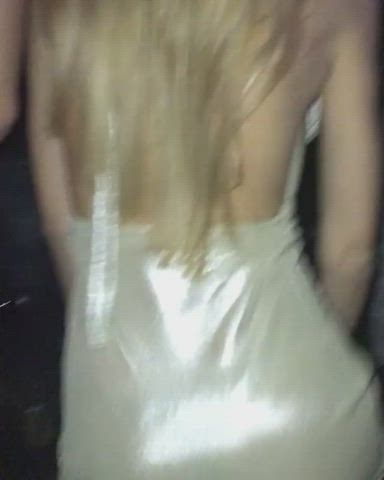 ass dress exhibitionist latina public see through clothing clip