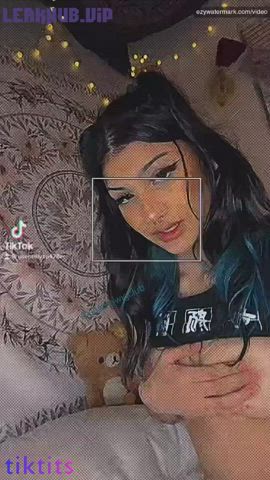 big tits pierced tiktok clip