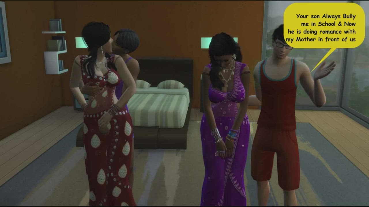Foursome Mom Swapping clip
