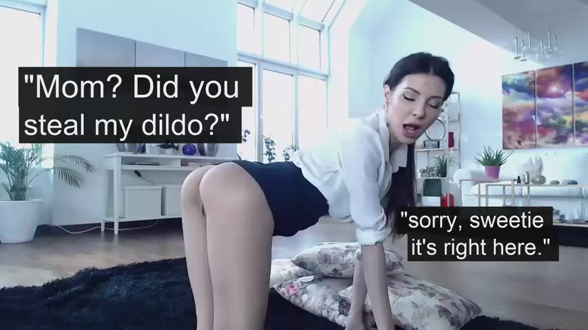 caption daughter mom clip