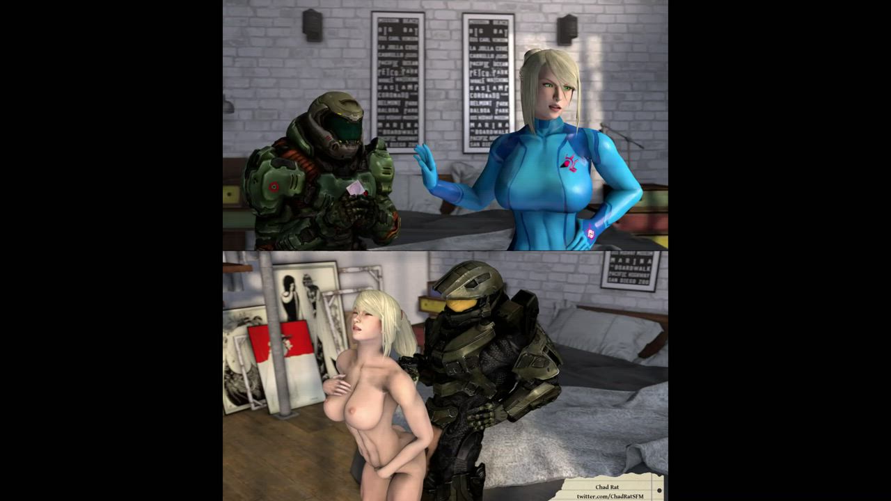 3D Cuckold SFM clip