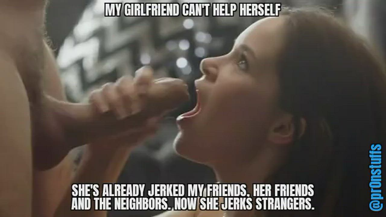 Girlfriend handjobs