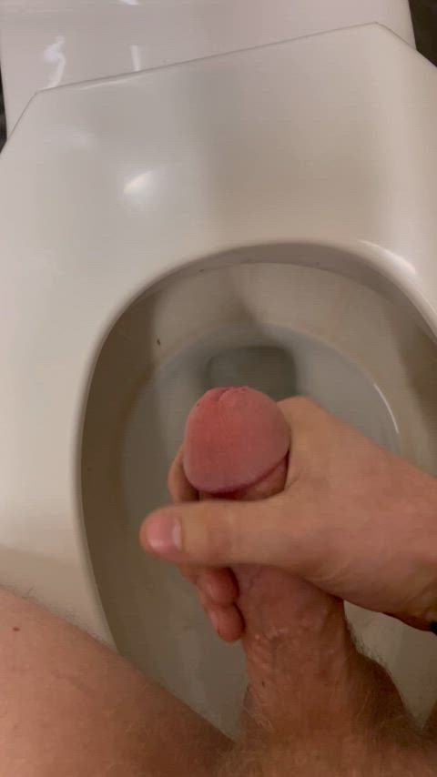 bathroom cum male masturbation solo work clip